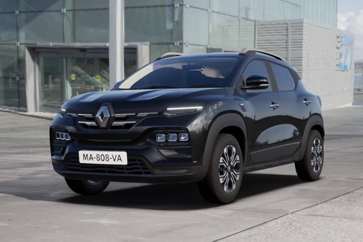 Renault Kiger Color Stealth Black Image – Kiger Photos in India ...